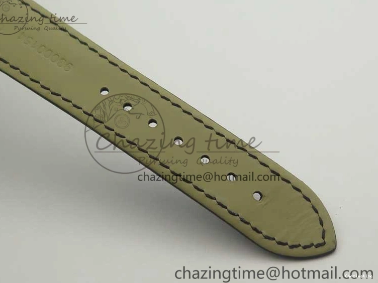 0316 De Ville Prestige Small Second TWF 1:1 Best Edition Black Dial on Black Leather Strap MIYOTA Resilient 8037